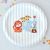 Circus Animals Large Plate - Pack of 12