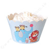 Circus Animals Cupcake Wrapper - Pack of 12