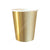 Gold Foil Cup - Pack of 10