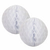 White Honeycomb Balls - 15cm - Pack of 2
