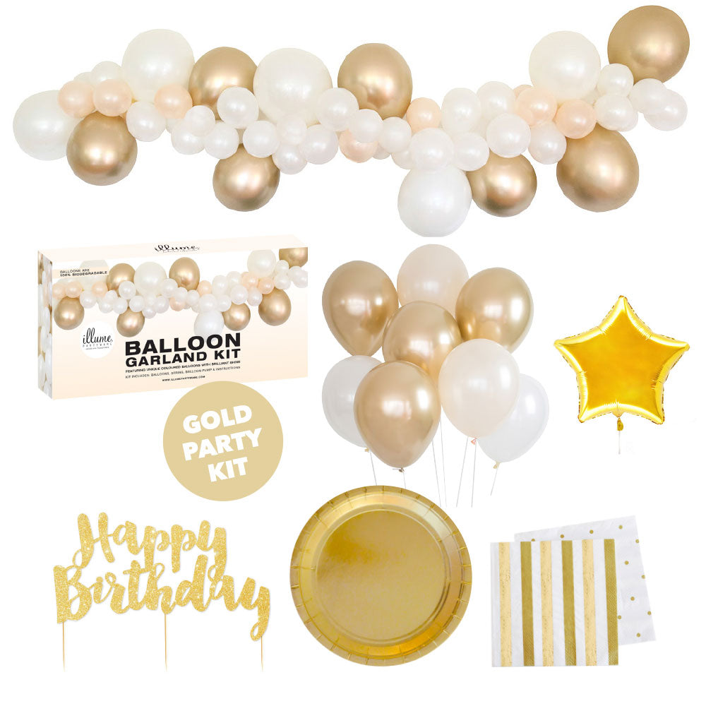 Gold Party Kit Med