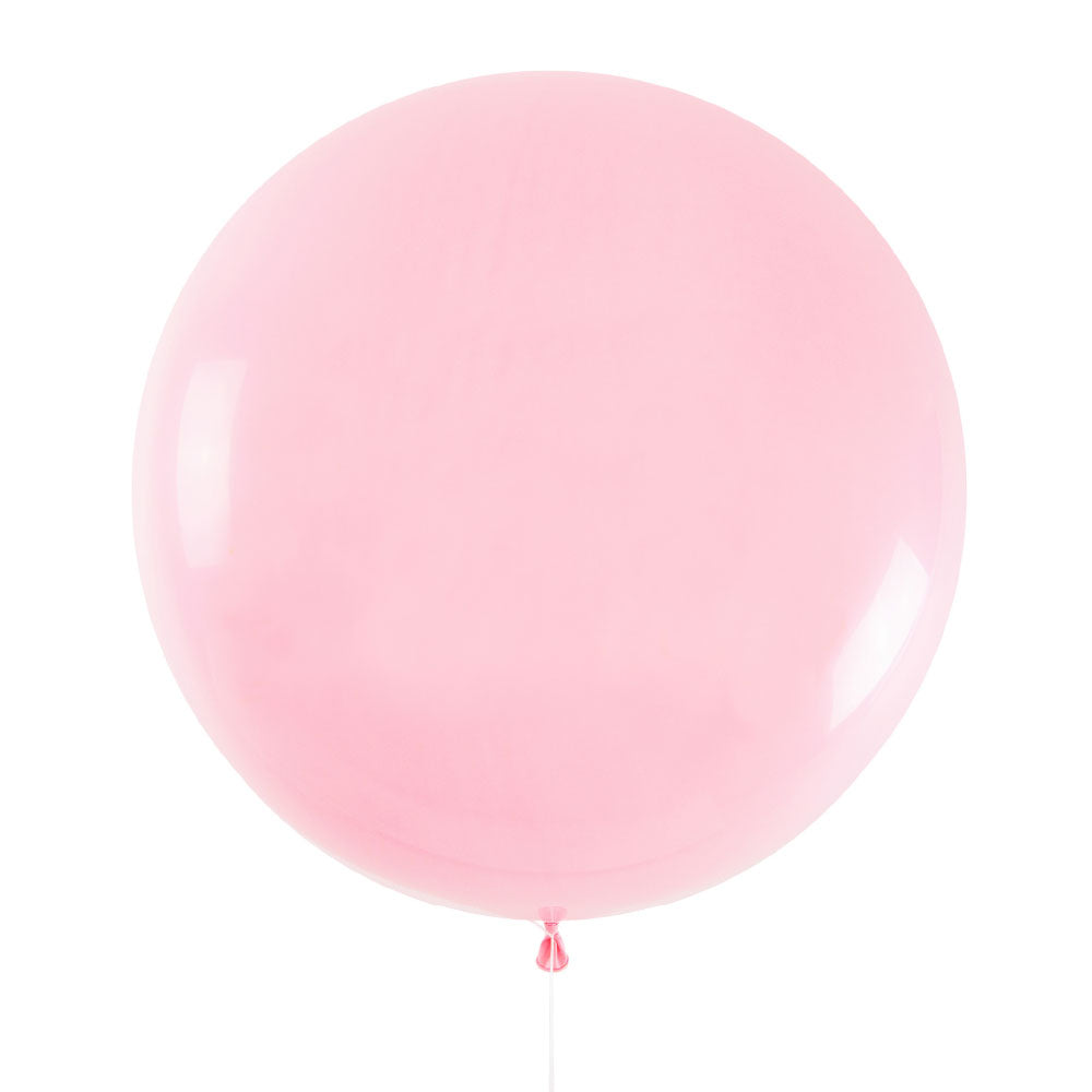 Pink Jumbo Latex Balloon - 90cm - 3ft