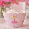 Ballerina Cupcake Wrapper - Pack of 12