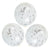 Confetti Balloons - Pack of 3 - Silver