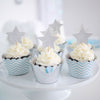 Silver Foil Cupcake Wrapper - Pack of 12