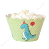 Dinosaur Cupcake Wrapper - Pack of 12