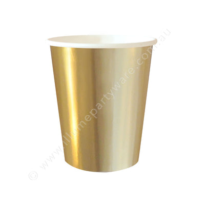 Gold Foil Cup - Pack of 10