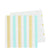 Gold & Mint, Stripe & Dots Cocktail Napkin - Pack of  20