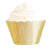 Gold Foil Cupcake Wrapper - Pack of 12