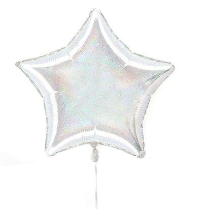 Holographic 19"Foil Star Balloon