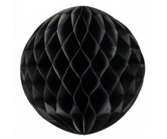 Black Honeycomb Balls - 35cm