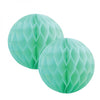 Mint Honeycomb Balls - 15cm - Pack of 2
