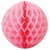 Pink Honeycomb Balls - 35cm
