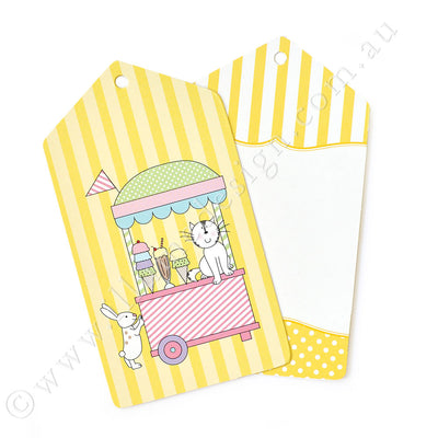 Ice Cream Parlour Tag - Pack of 12