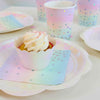 Iridescent Foil Cupcake Wrapper - Pack of 12