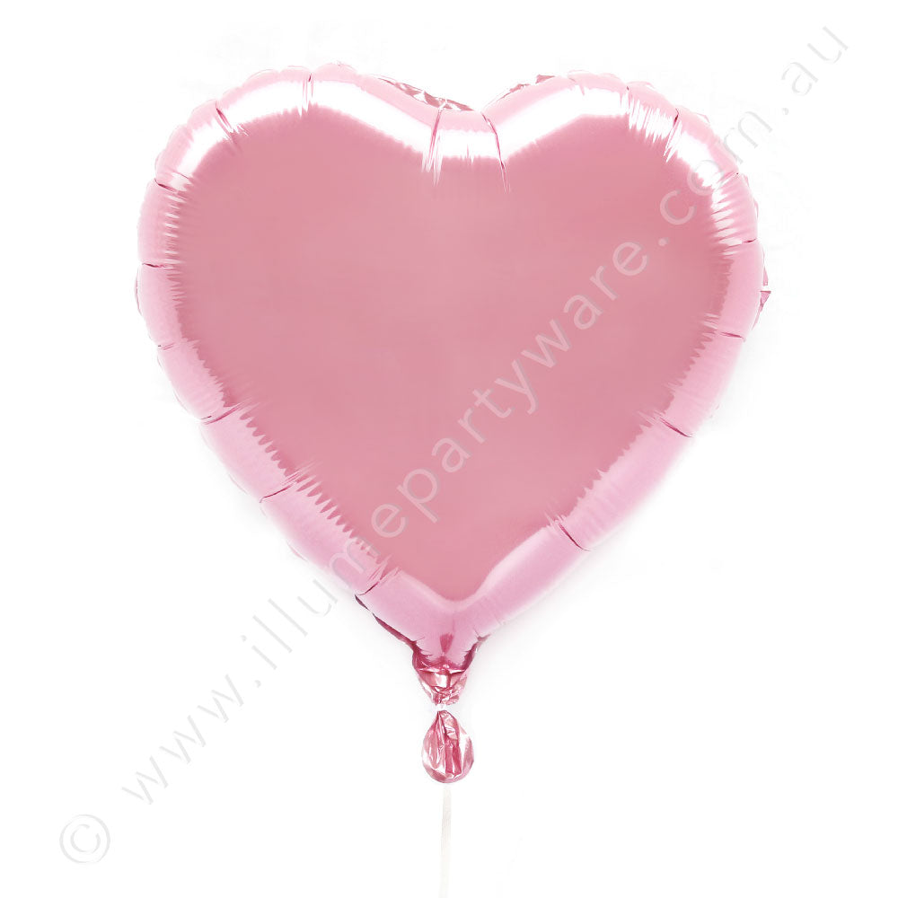 Light Pink 18" Foil Heart Balloon