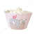 Noahs Ark Pink Cupcake Wrapper - Pack of 12