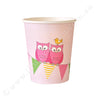 Owl Pink Cup - Pack of 12