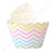 Chevron Pastel Cupcake Wrapper - Pack of 12