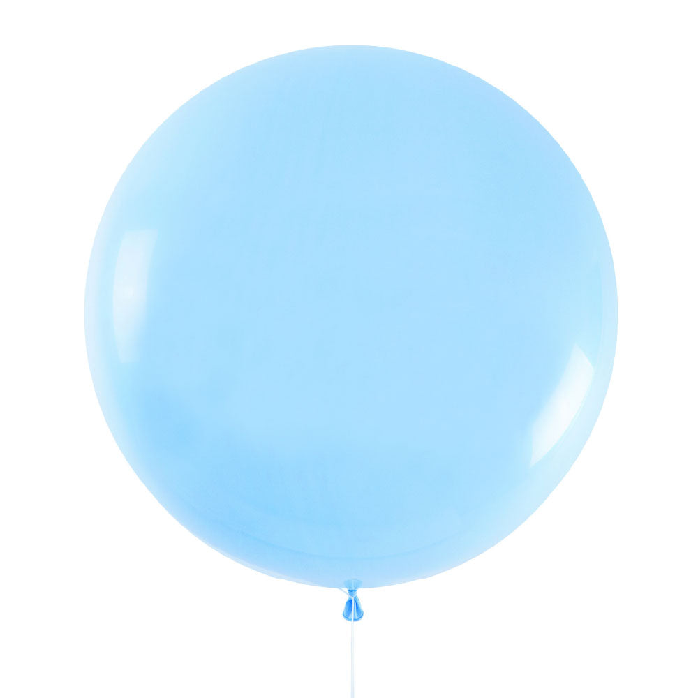 Pale Blue Jumbo Latex Balloon - 90cm - 3ft