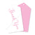 Pink Thank You Tag  - Pack of 12