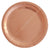Rose Gold Foil Large Plate - Pack of 10 - 9” (23cm) diameter