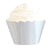 Silver Foil Cupcake Wrapper - Pack of 12