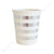 Silver Stripes Cup - Pack of 10