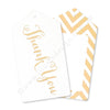 Gold Thank You Tags- Pack of 10
